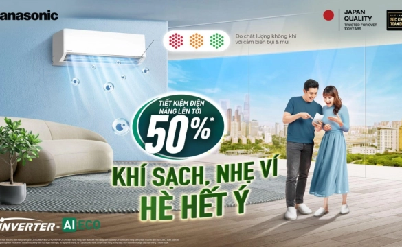 Panasonic ra mắt điều hòa thế hệ mới tiết kiệm điện đến 50%